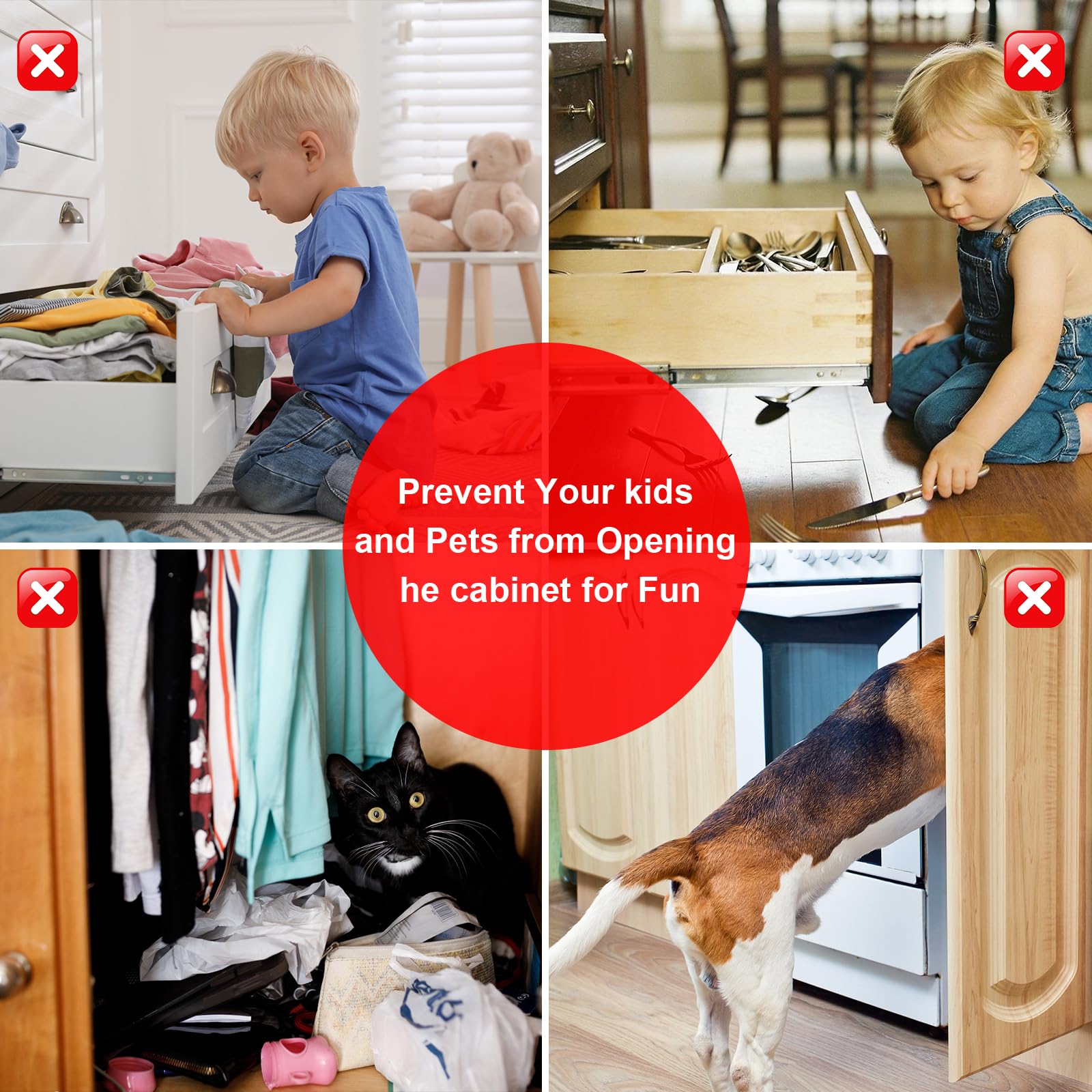 PHIXBEAR versatile magnet for kitchen, bathroom, wardrobe and RV storage.