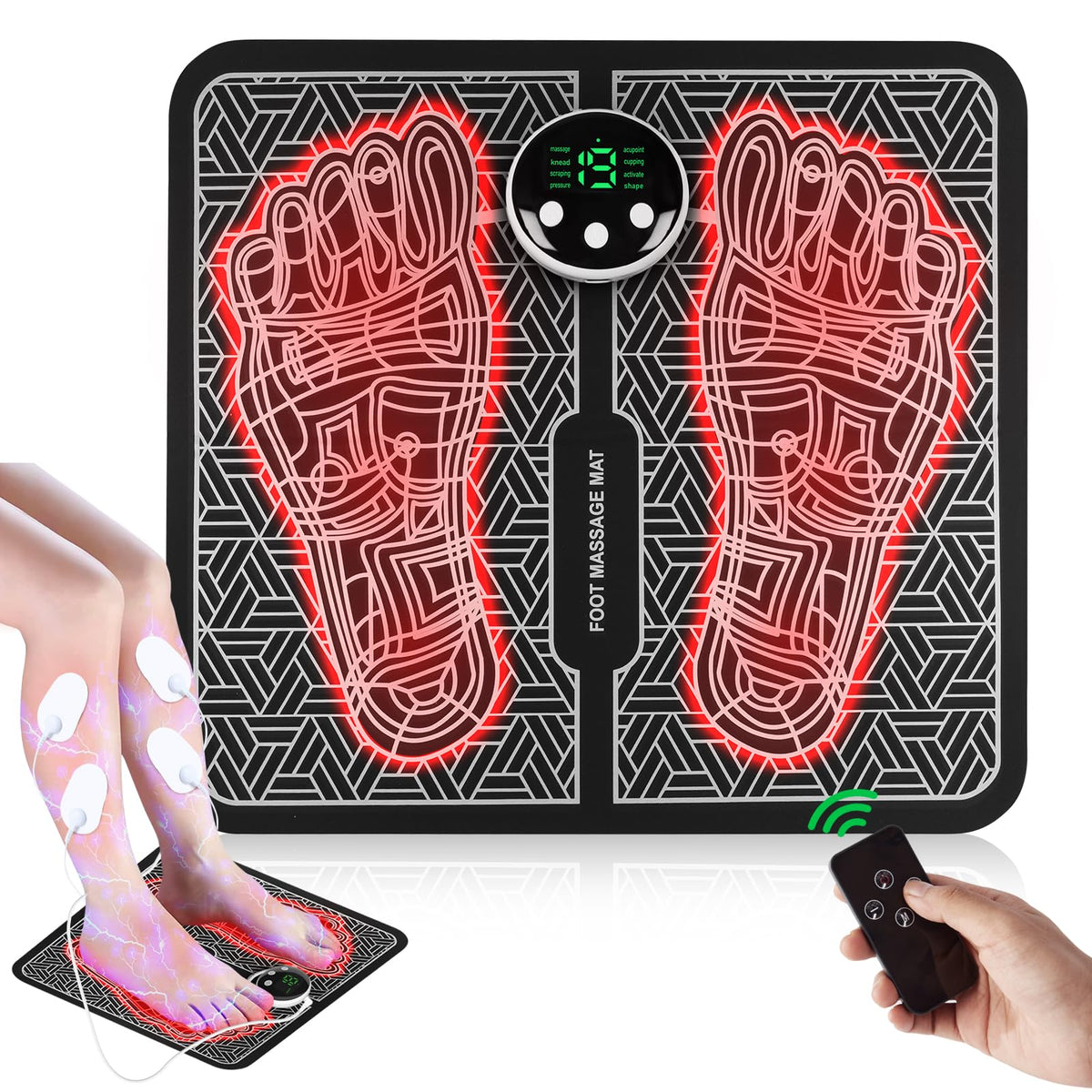 Phixnozar TENS & PMS front view for portable comfort during daily activities.