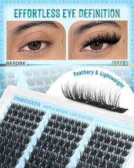 PHKERATA DIY Extensions 10-16mm offer customizable lengths for versatile styling.