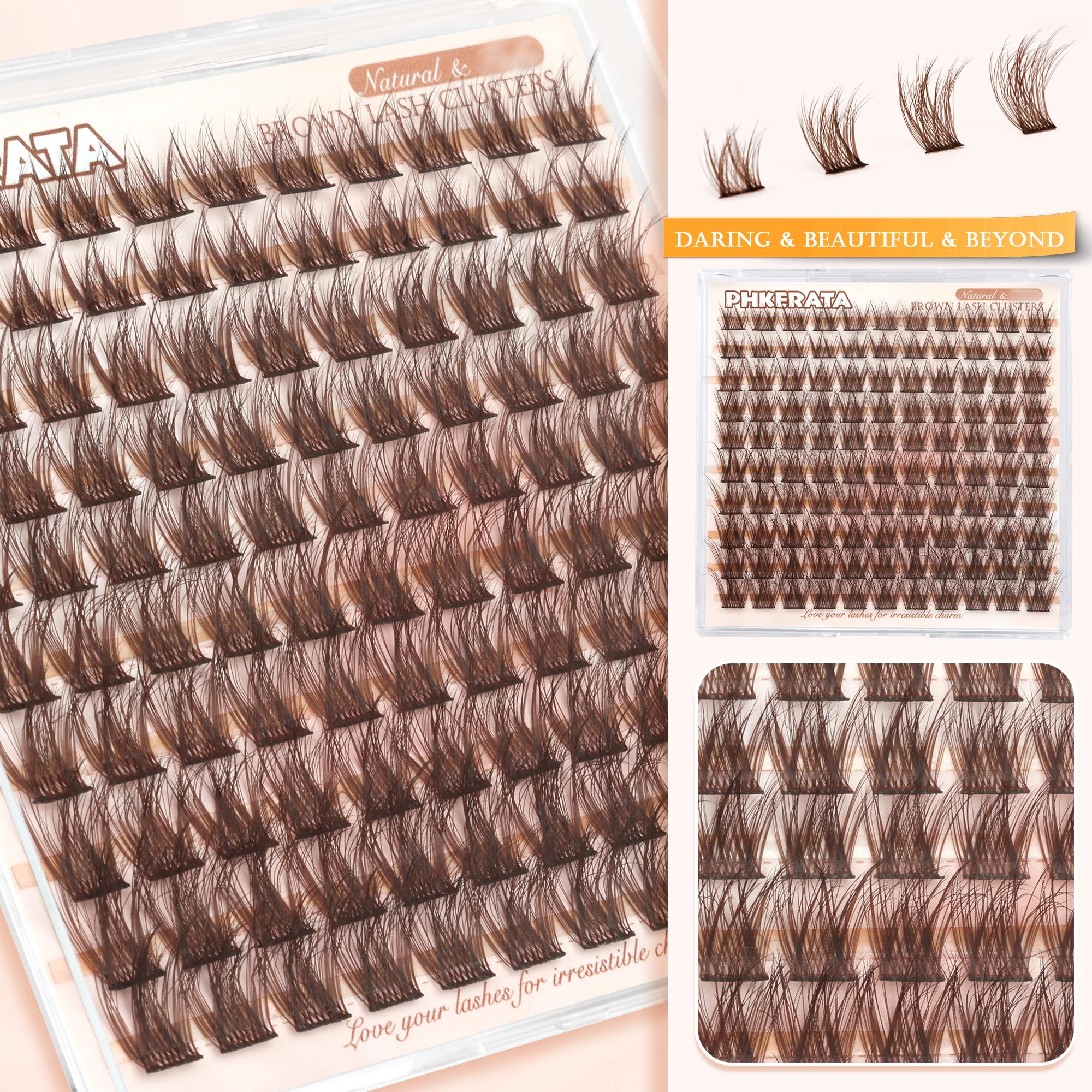PHKERATA 110-piece DIY lash set for versatile looks