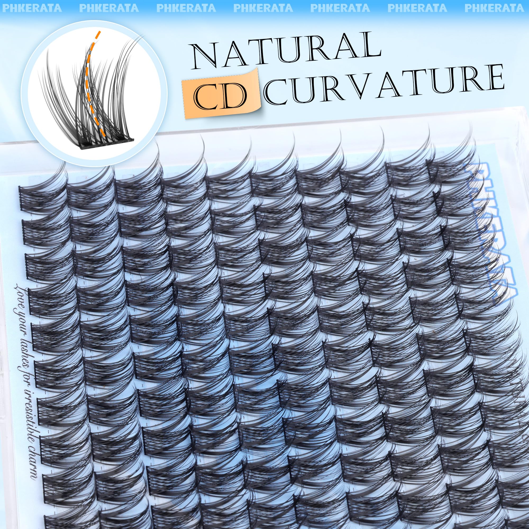 PHKERATA soft lash band enhances comfort during daily eyelash wear.