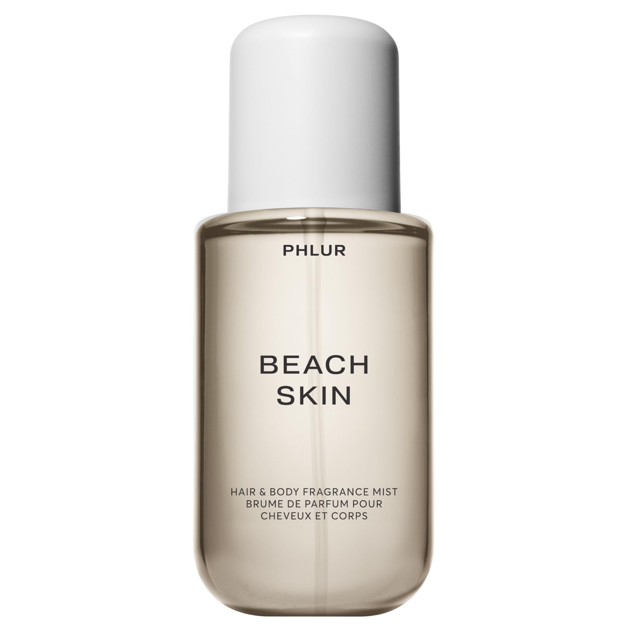 PHLUR Beach Skin Mist bottle pour for easy, subtle fragrance