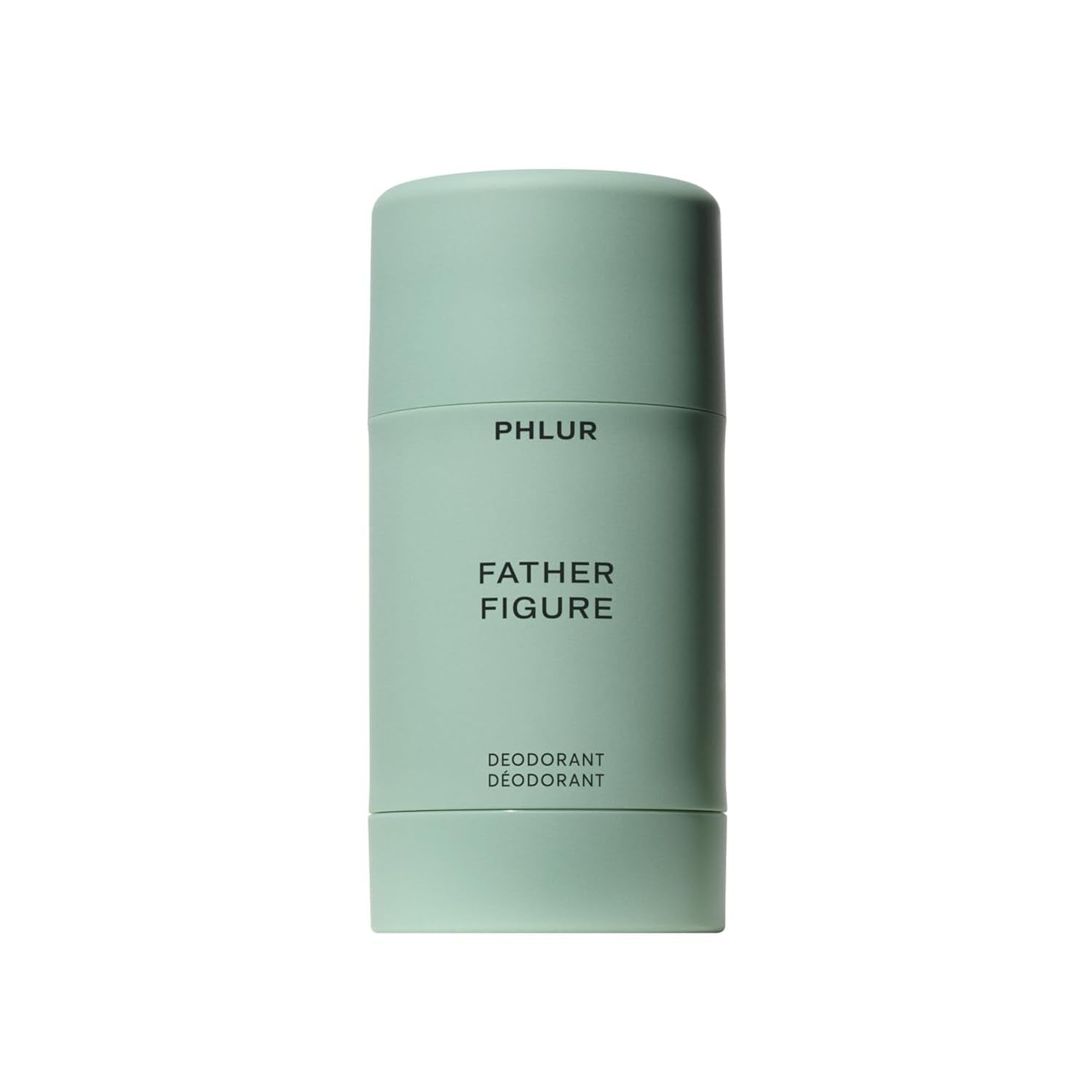 PHLUR Father Figure natural deodorant stick; aluminum-free daily protection for underarms.
