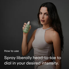 PHLUR Matcha Milk Hair Perfume Application demonstrates versatile use