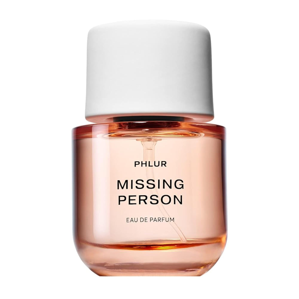 PHLUR Missing Person bottle front view with a magnetic lid
