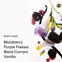 PHLUR Vanilla Blackberry Body Mist used in hair for a subtle long-lasting scent.