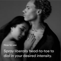 PHLUR Vanilla Blackberry Body Mist on skin delivers balanced sweet warmth.