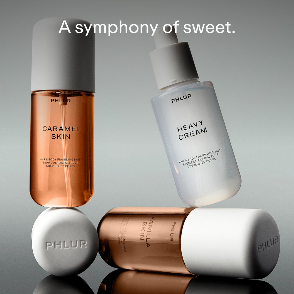 PHLUR Vanilla Skin bottle showcasing warm spice and creamy sweetness.