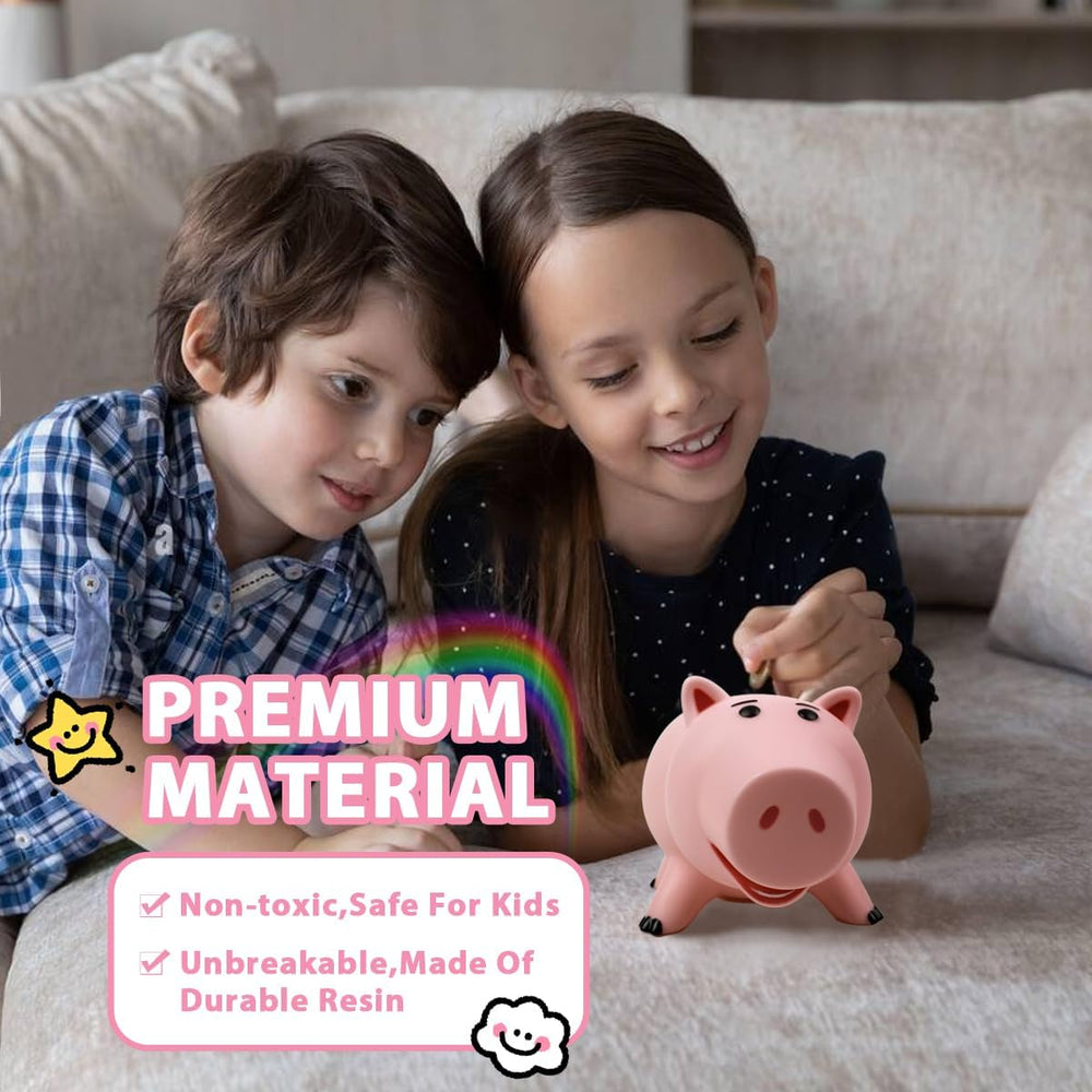 PHOCAS Hamm Piggy Bank pink suitable for ages 3 and up