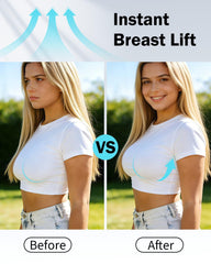 PHODIL adhesive bra with 3D contoured cups shaping natural curves.