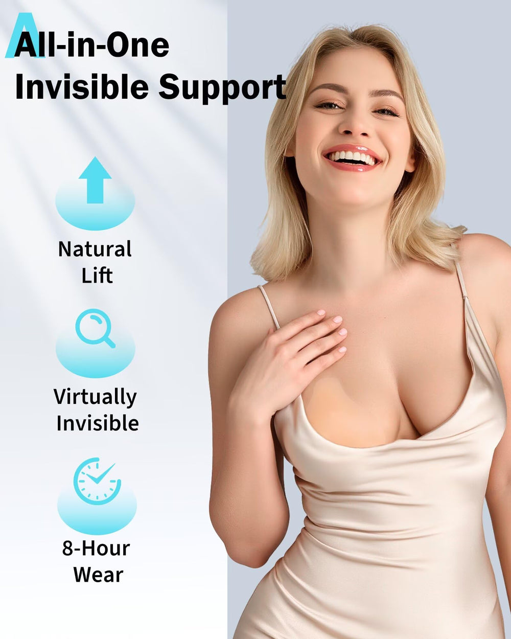 PHODIL silicone pasties provide seamless wear under sheer fabrics.