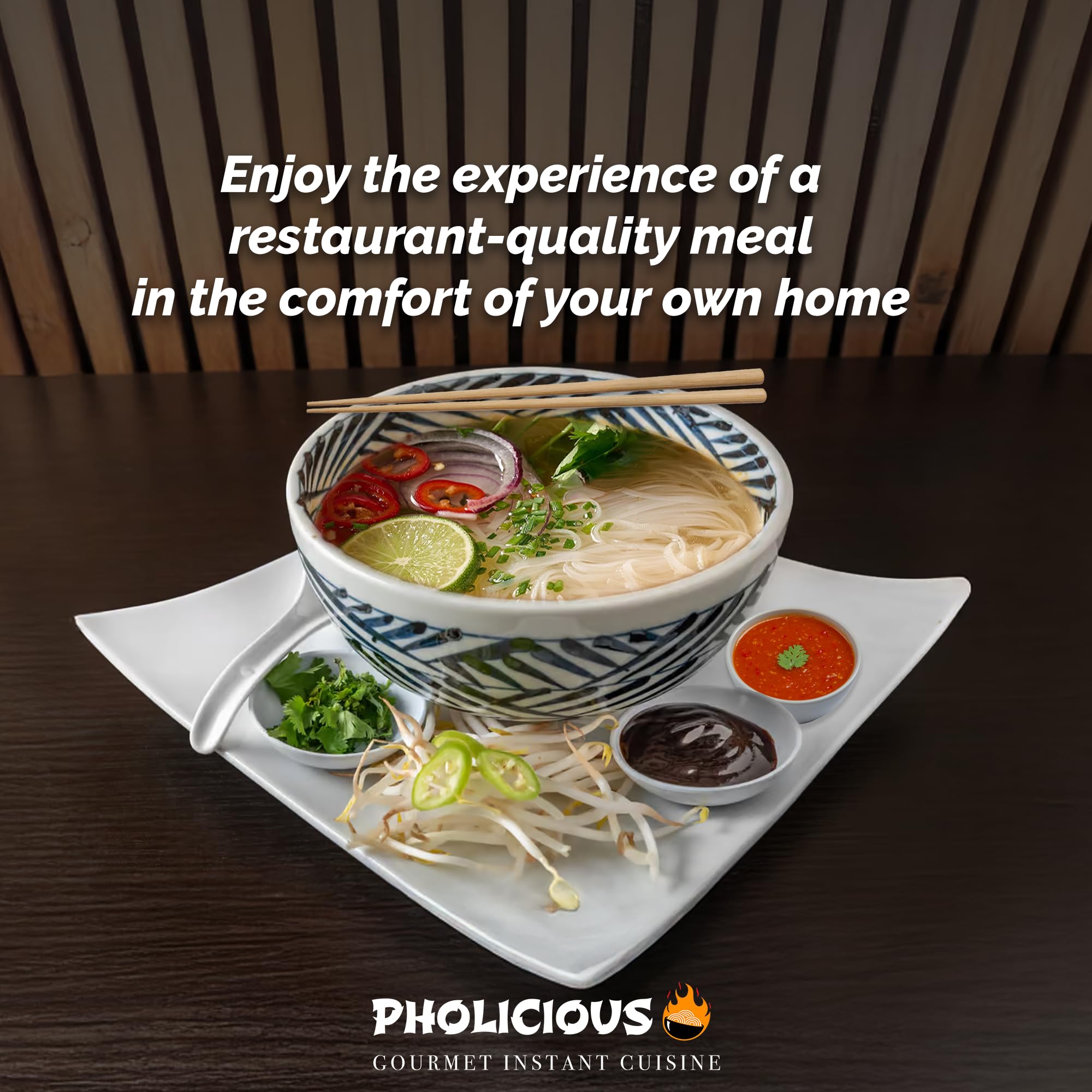 PhoLicious dinner or lunch idea suggests a comforting bowl anytime