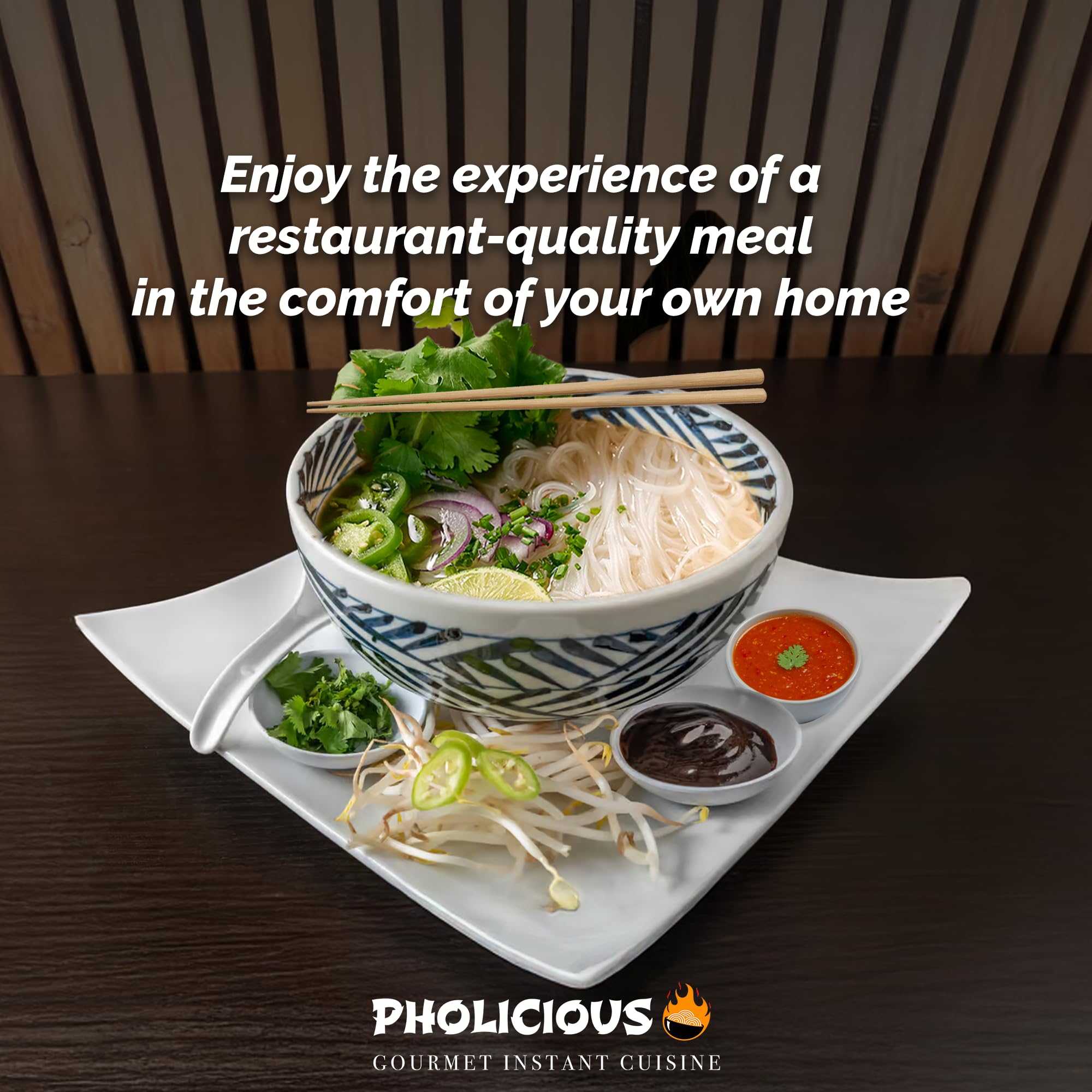 PhoLicious family meal moment shows quick comforting dinner options.