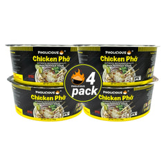 PhoLicious rice noodles packets ready to blend into a cozy home meal.
