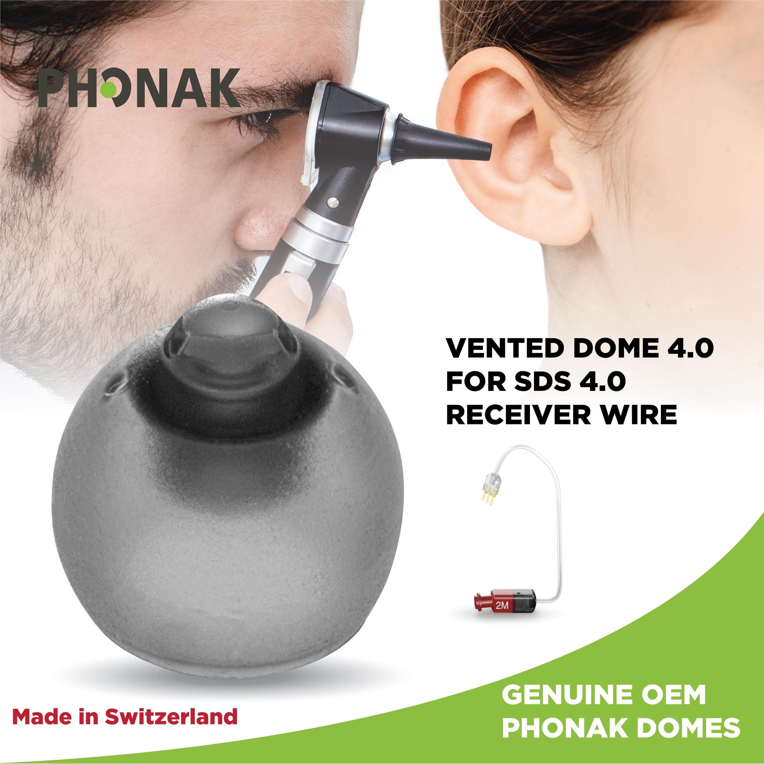 Genuine Swiss OEM by Sonova for Phonak replacements.