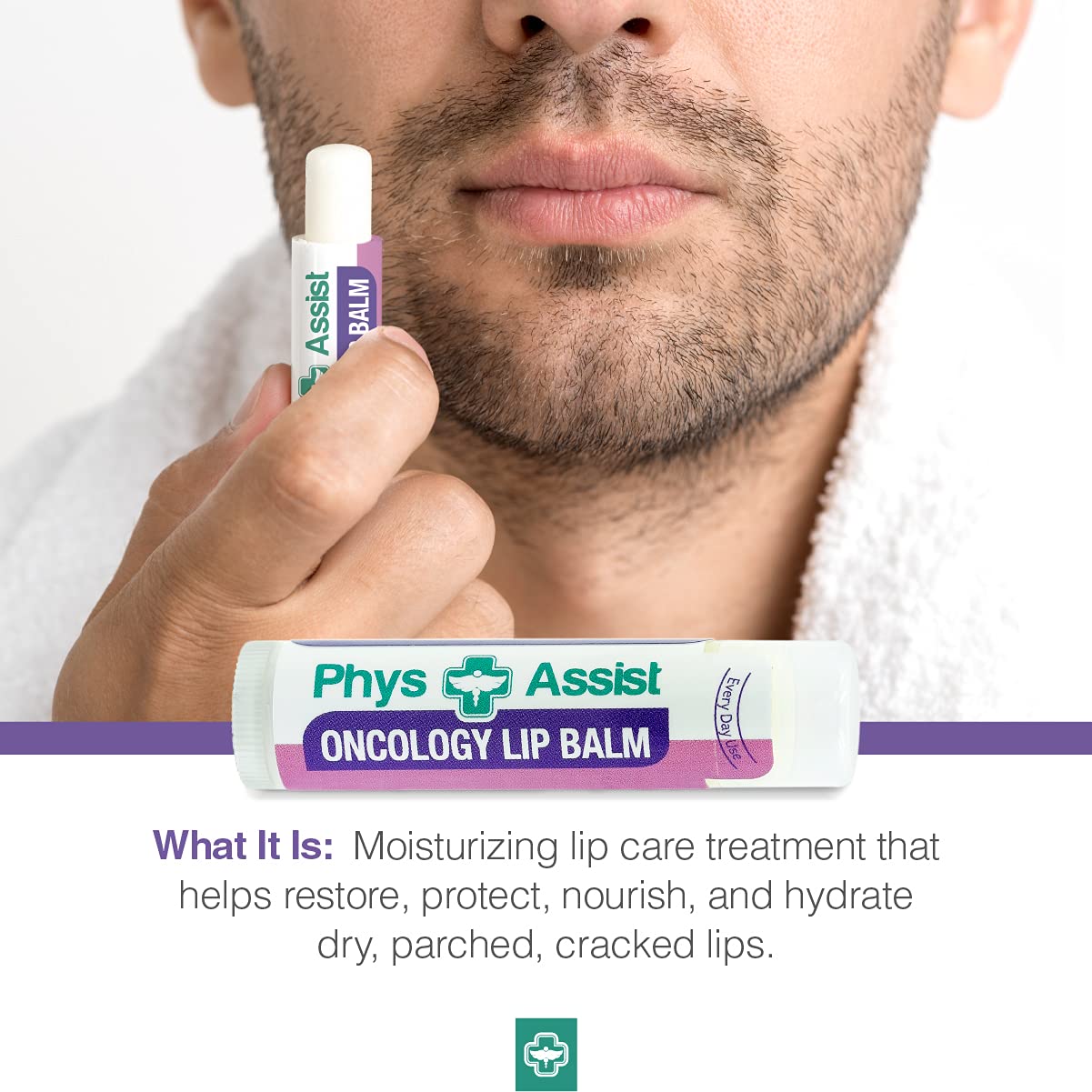 PhysAssist calendula extract depiction suggests soothing, nourishing care.