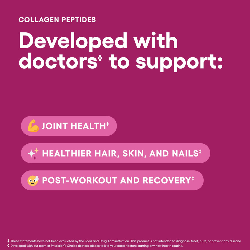 Packaging variation of Physician's CHOICE collagen bag