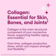Detail of Physician's CHOICE collagen peptides label and purity