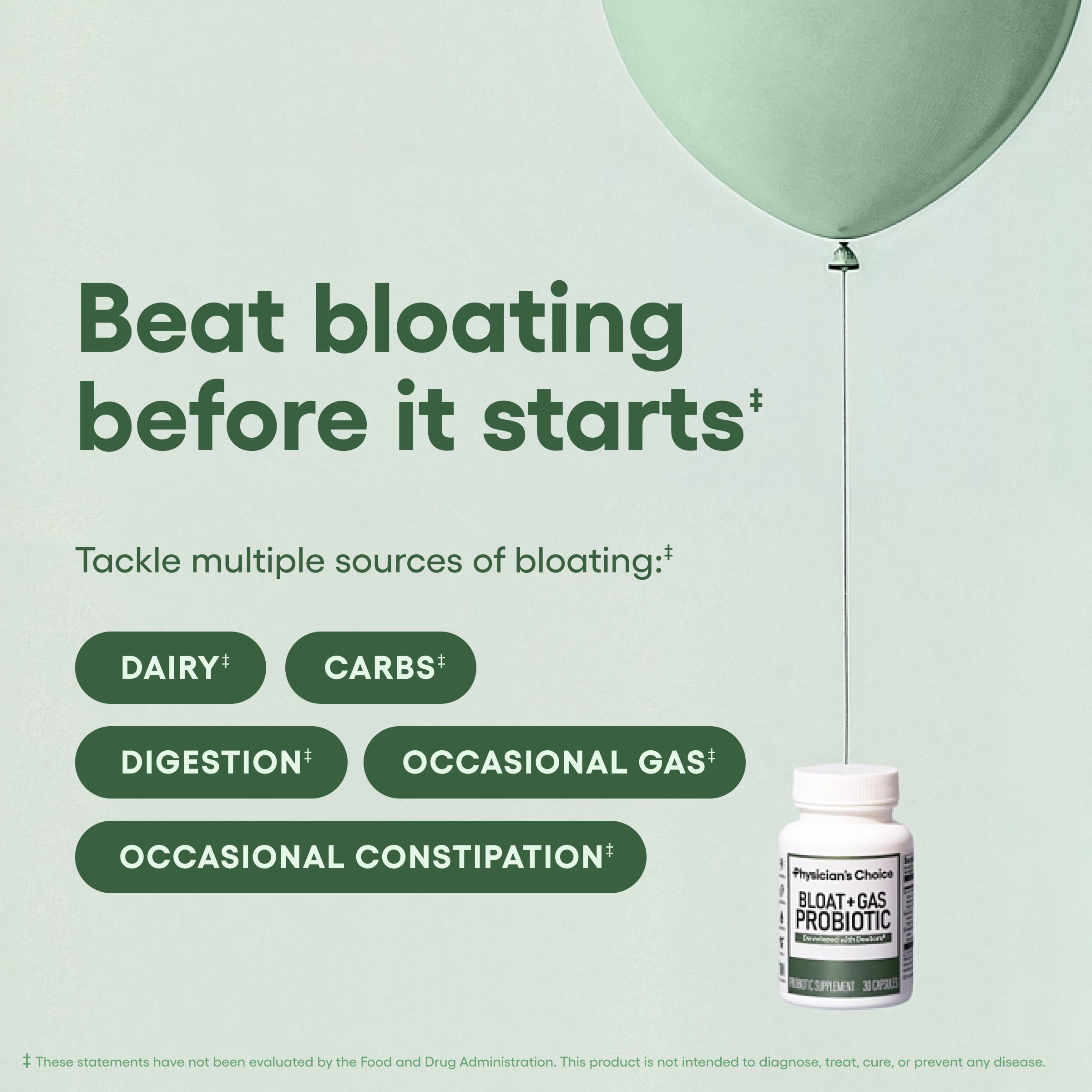 Physician's CHOICE CoreBiome postbiotic supports gut lining and balance.
