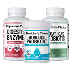 Physician's CHOICE Gut Guardian Bundle bottle supports daily gut balance and comfort.