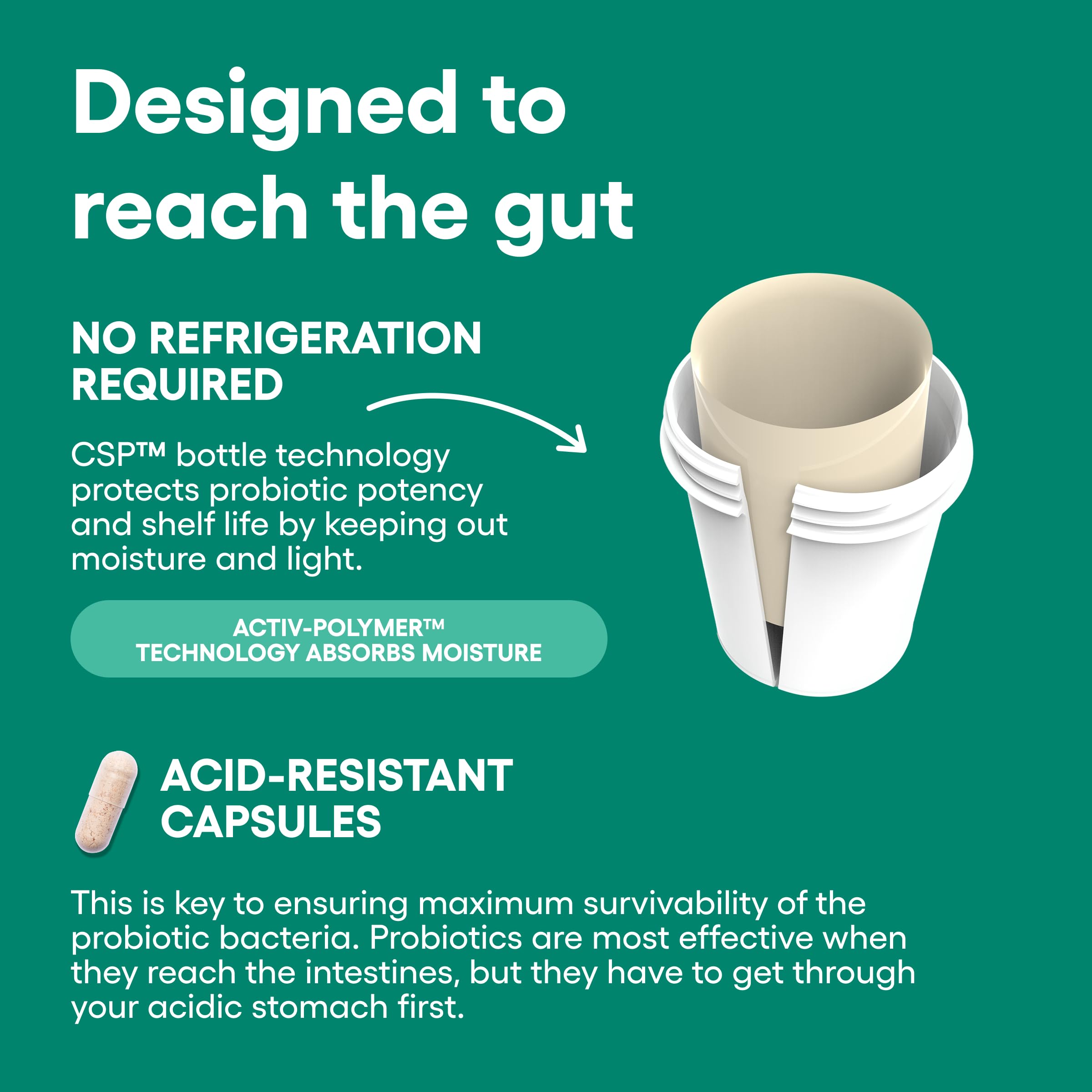 Physician's CHOICE Probiotics with digestive enzymes supports balanced digestion.