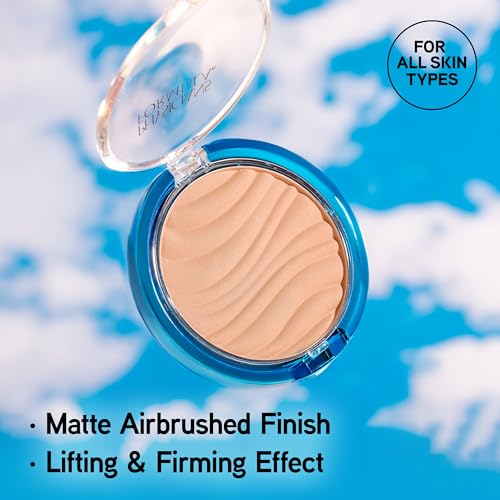 Physicians Formula Mineral Wear creamy natural shade close-up showing seamless color match.
