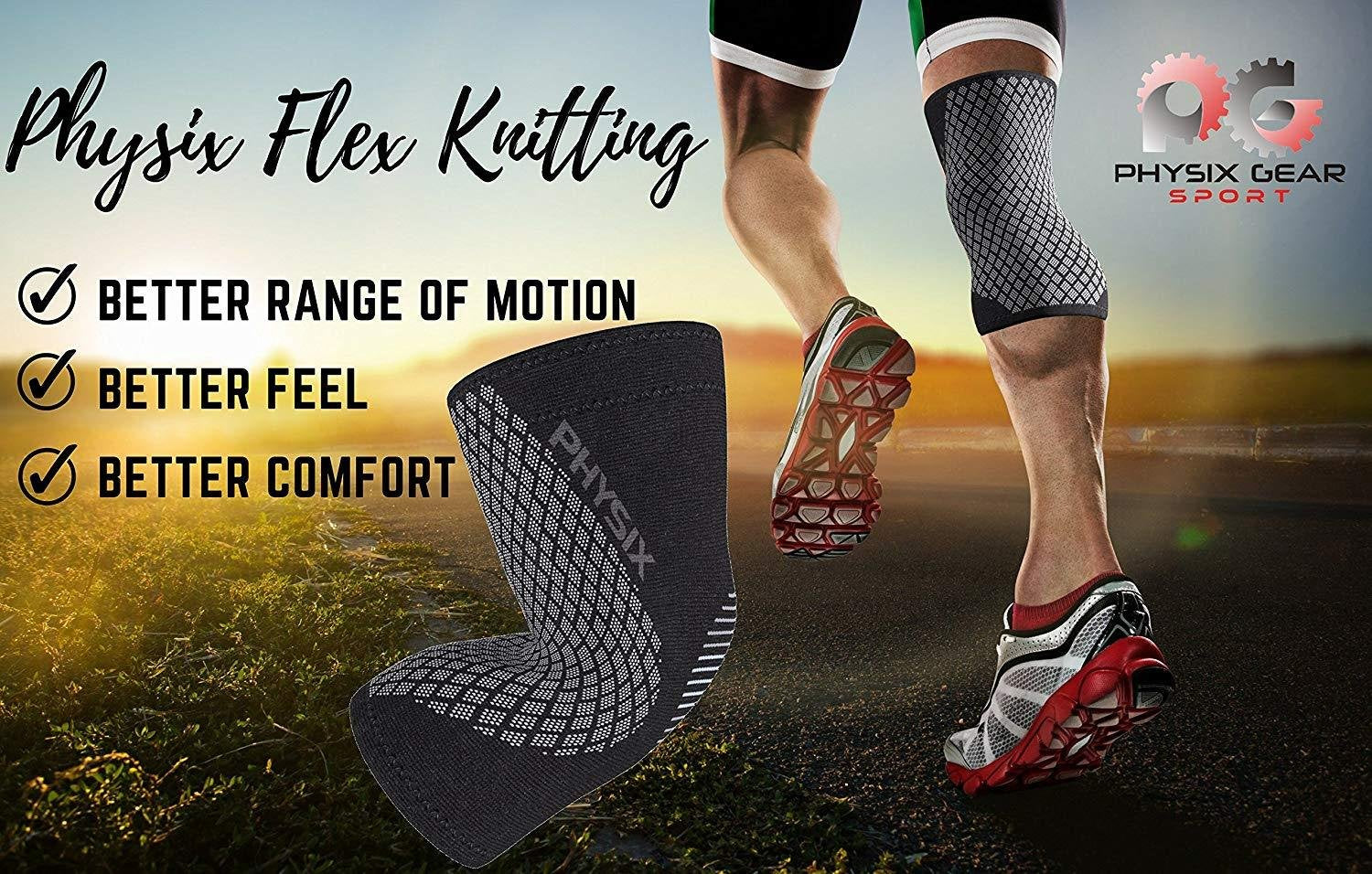 Physix Gear Arthritis-friendly knee support, designed for daily mobility.