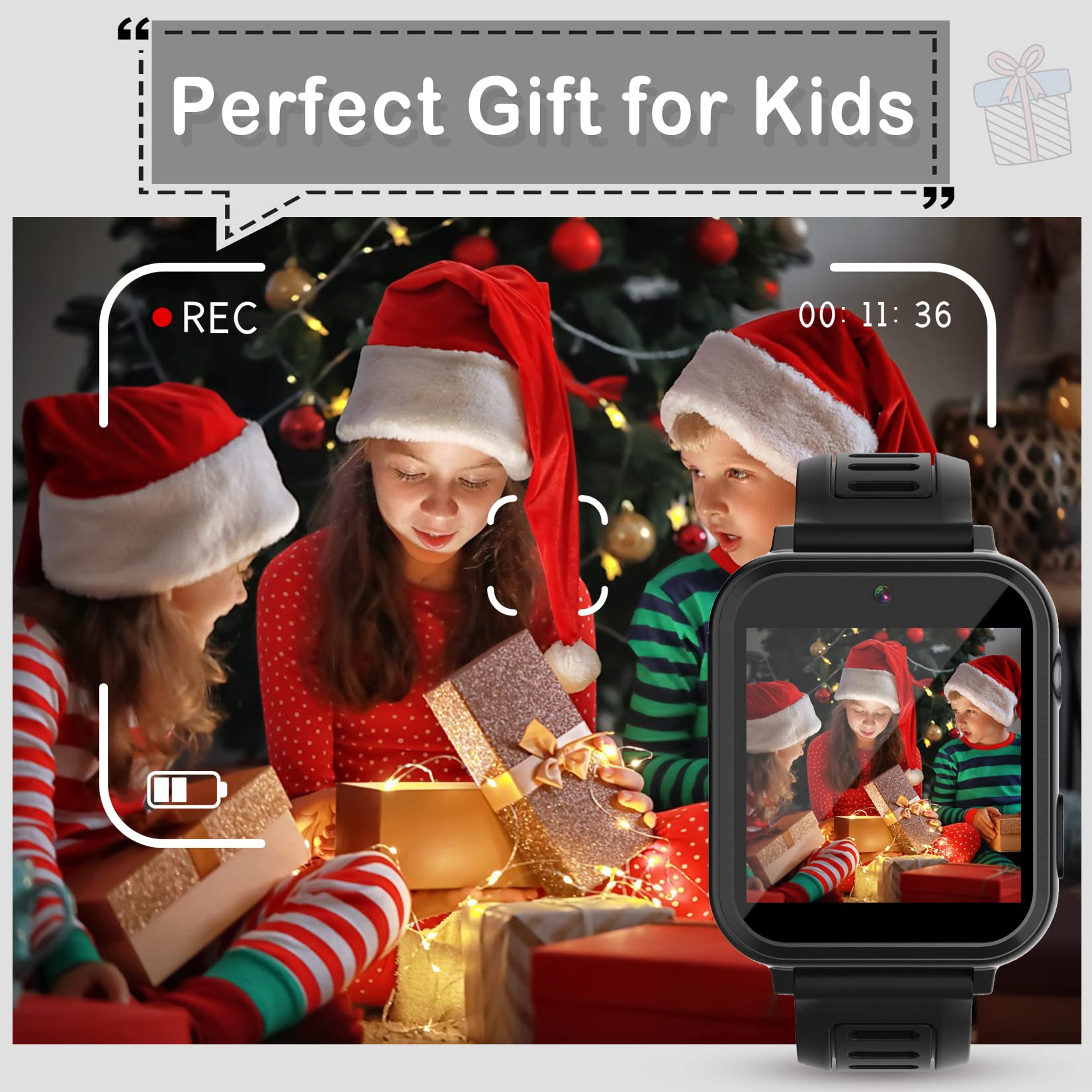 Phyulls Kids Smart Watch blends education and fun for curious children.