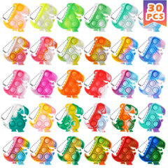 PICcircuit dinosaur keychain bulk pack for party favors and durable keepsakes