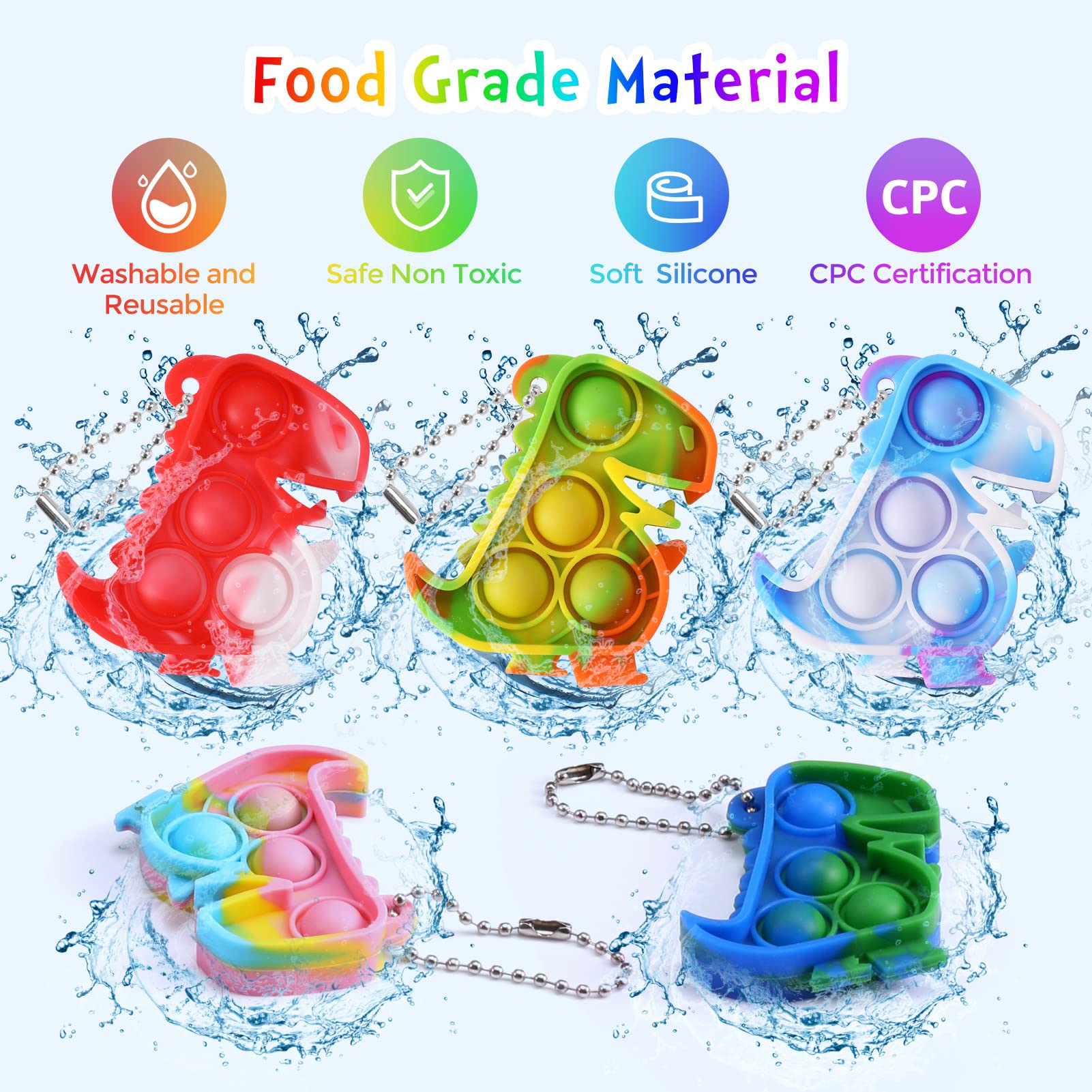 PICcircuit dinosaur theme party favors add color to celebrations