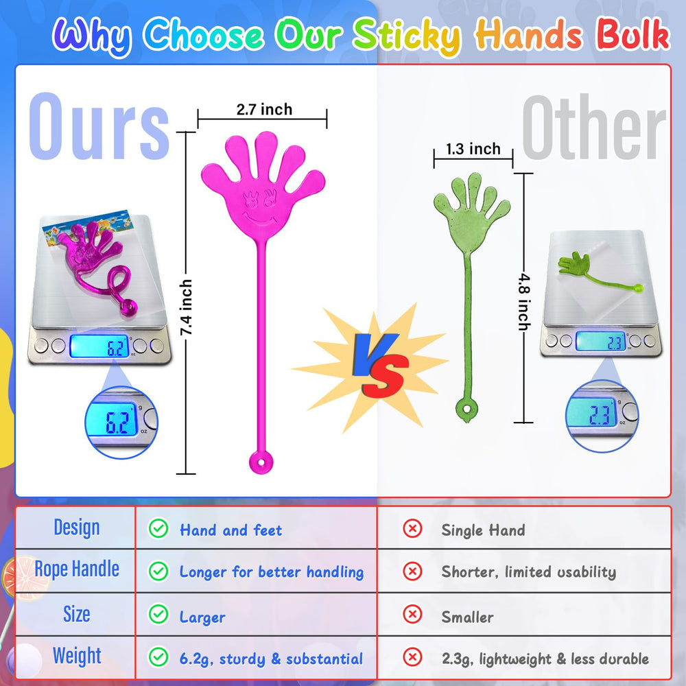 PICcircuit Sticky Hands closeup texture highlighting stretchy tactile fun.