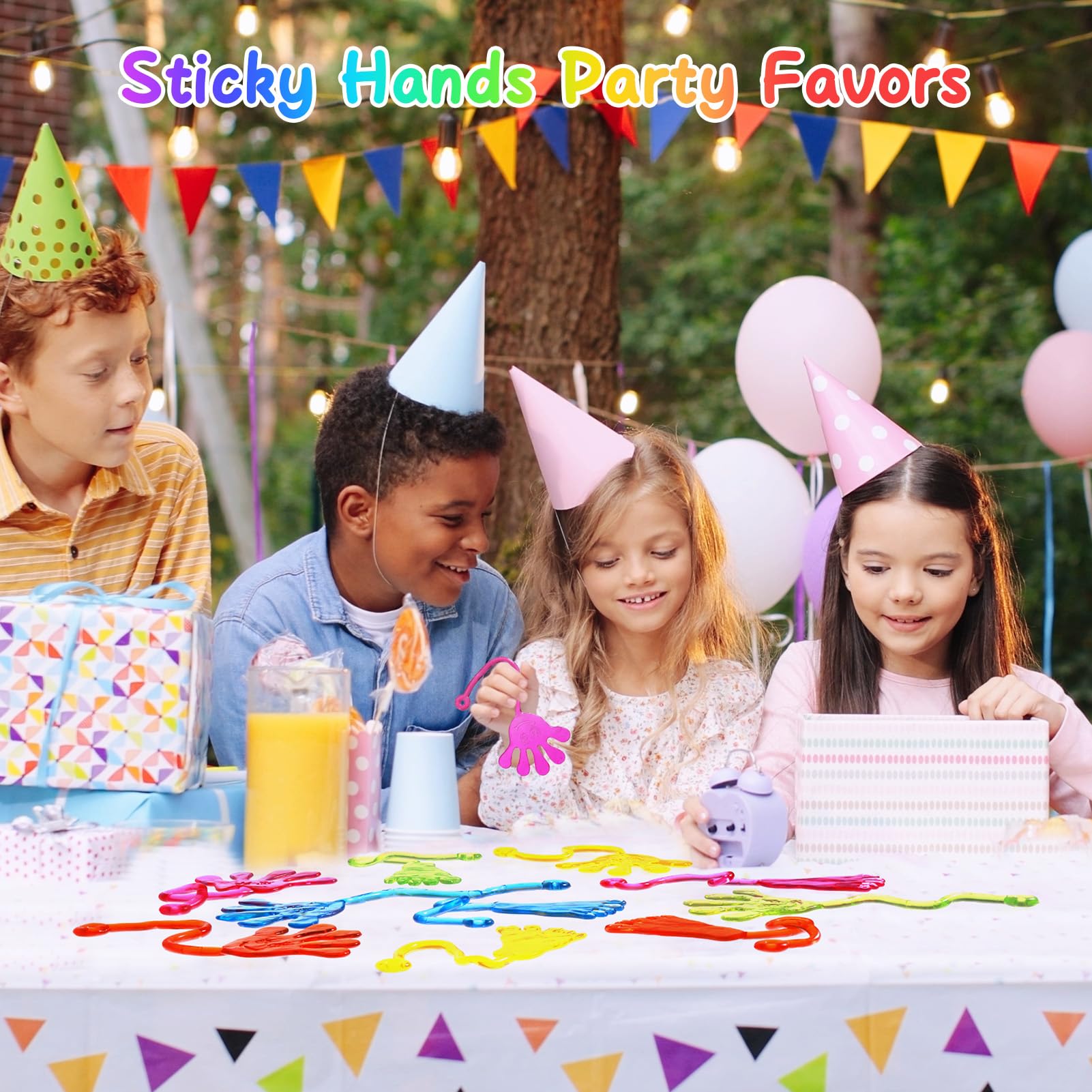 PICcircuit Sticky Hands rainbow bulk ready to brighten gift bags and celebrations.