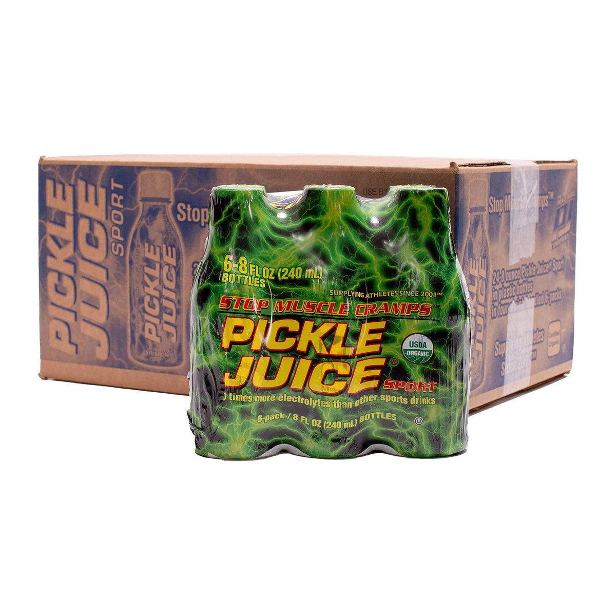 Pickle Juice Sports Drink bottle ready for workouts and on-the-go hydration