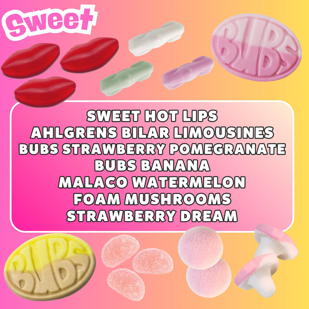 Pickmix Ahlgrens Bilar limousines – soft foam cars for nostalgic snacking
