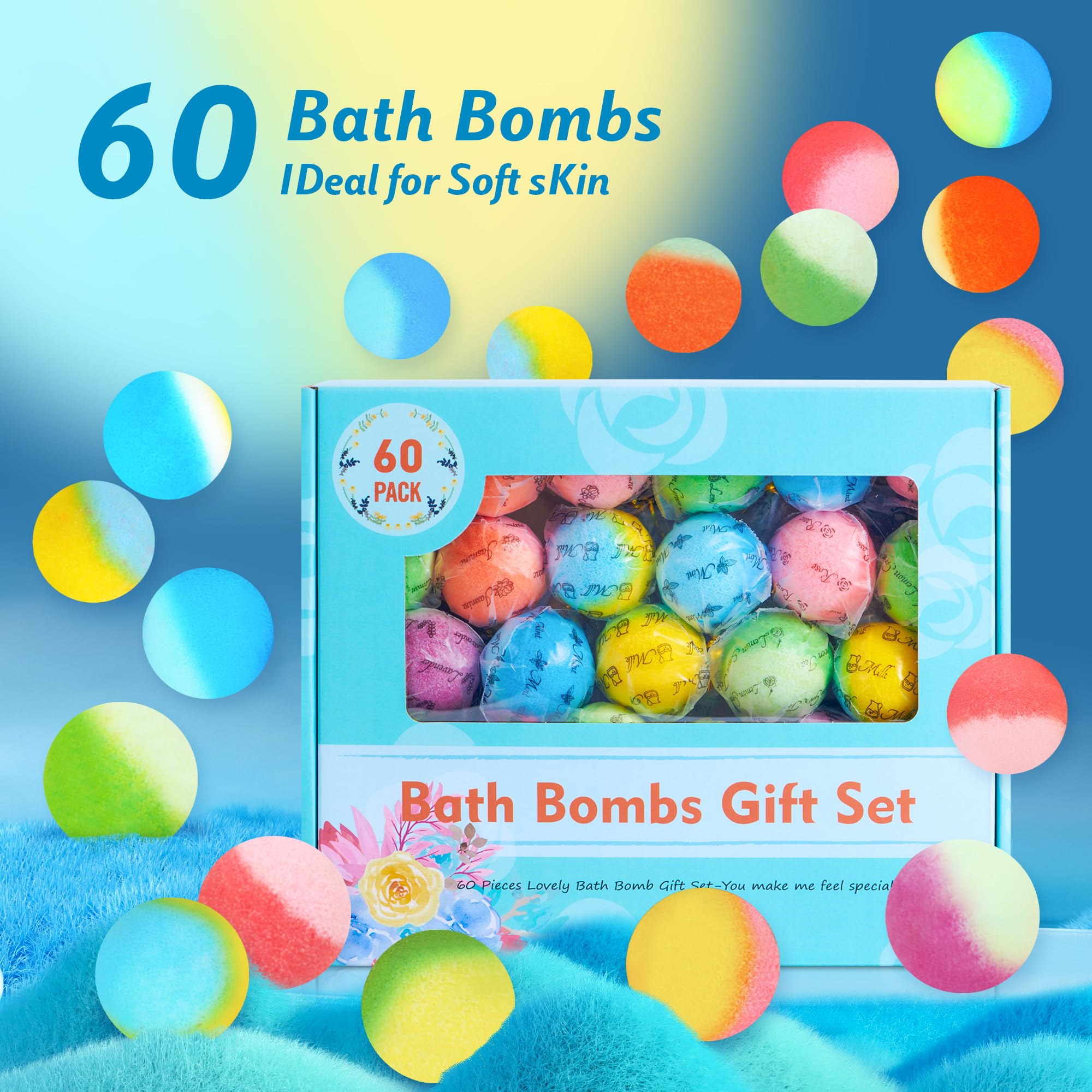PickMora milk bath bomb for gentle skin moisture and softness.