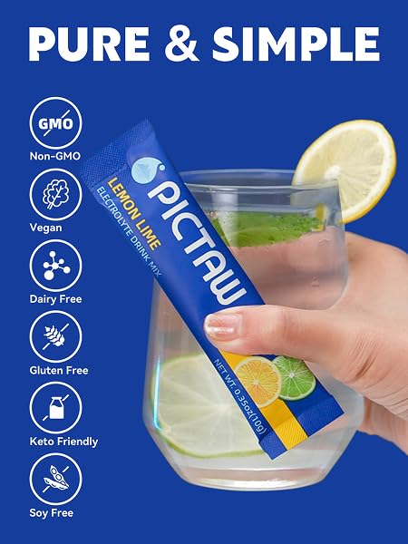 PICTAW electrolyte powder with vitamins supports energy during demanding days