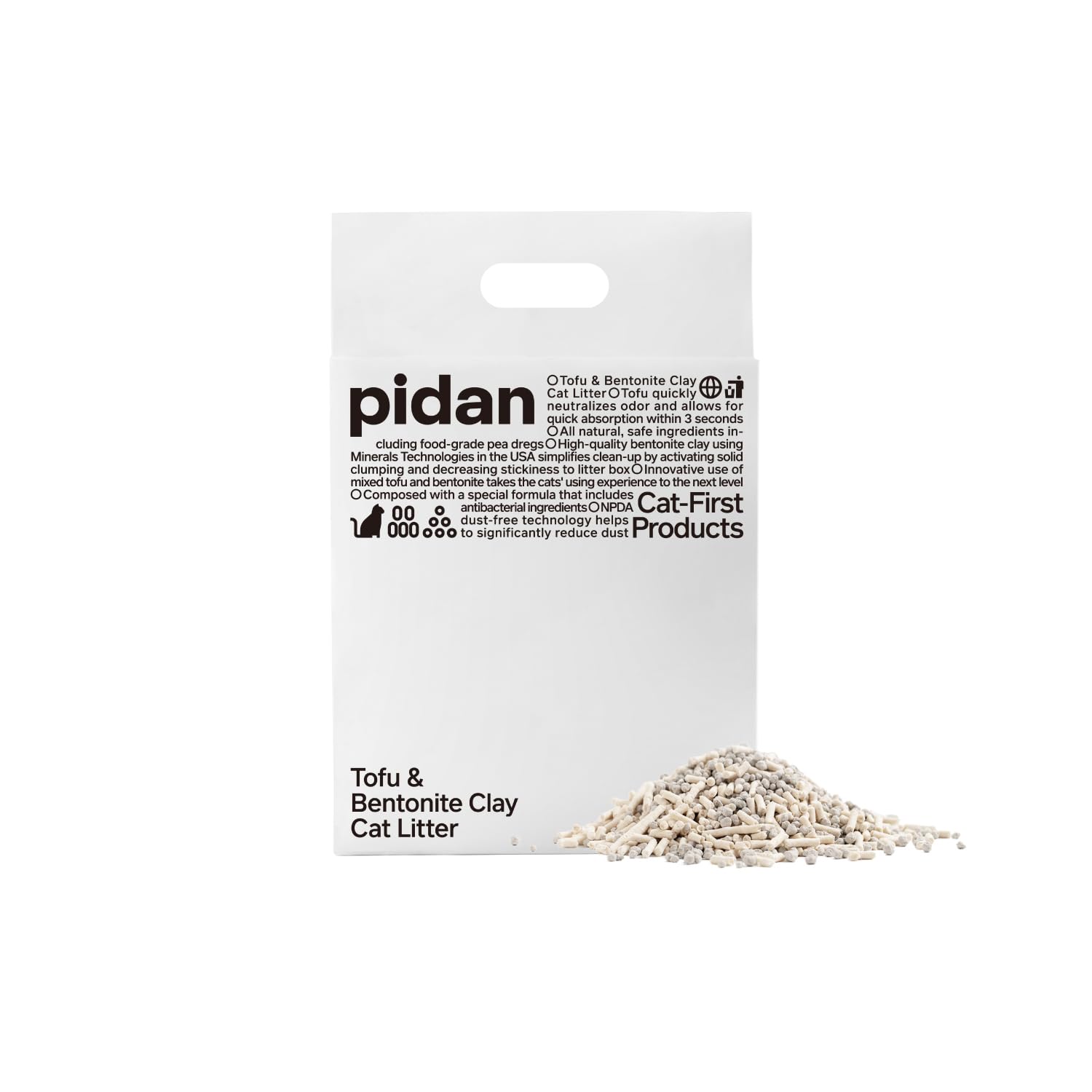 Pidan Tofu Cat Litter odor-control for fresher rooms