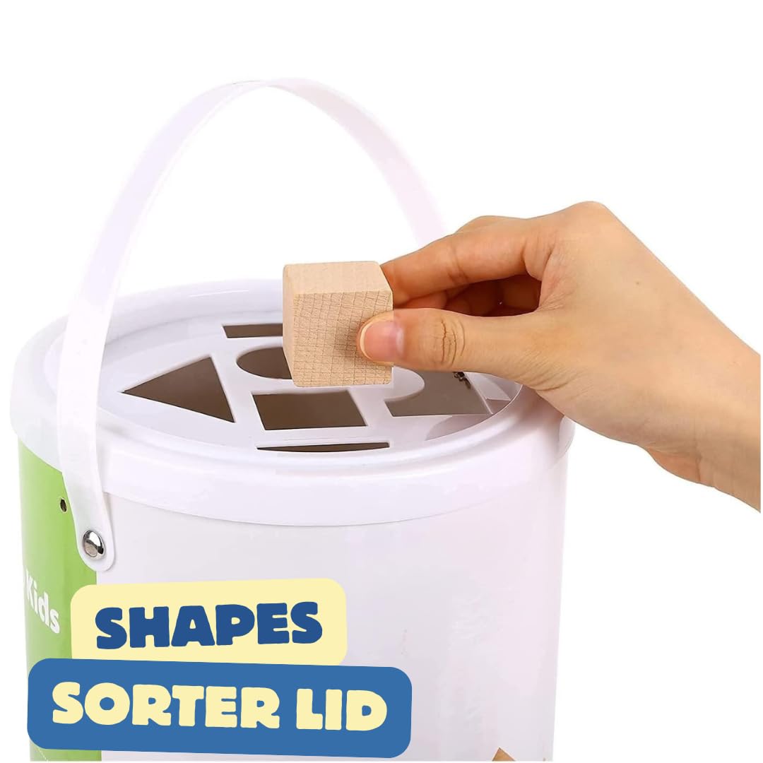 Pidoko Kids blocks set supports early learning through shapes and balance.