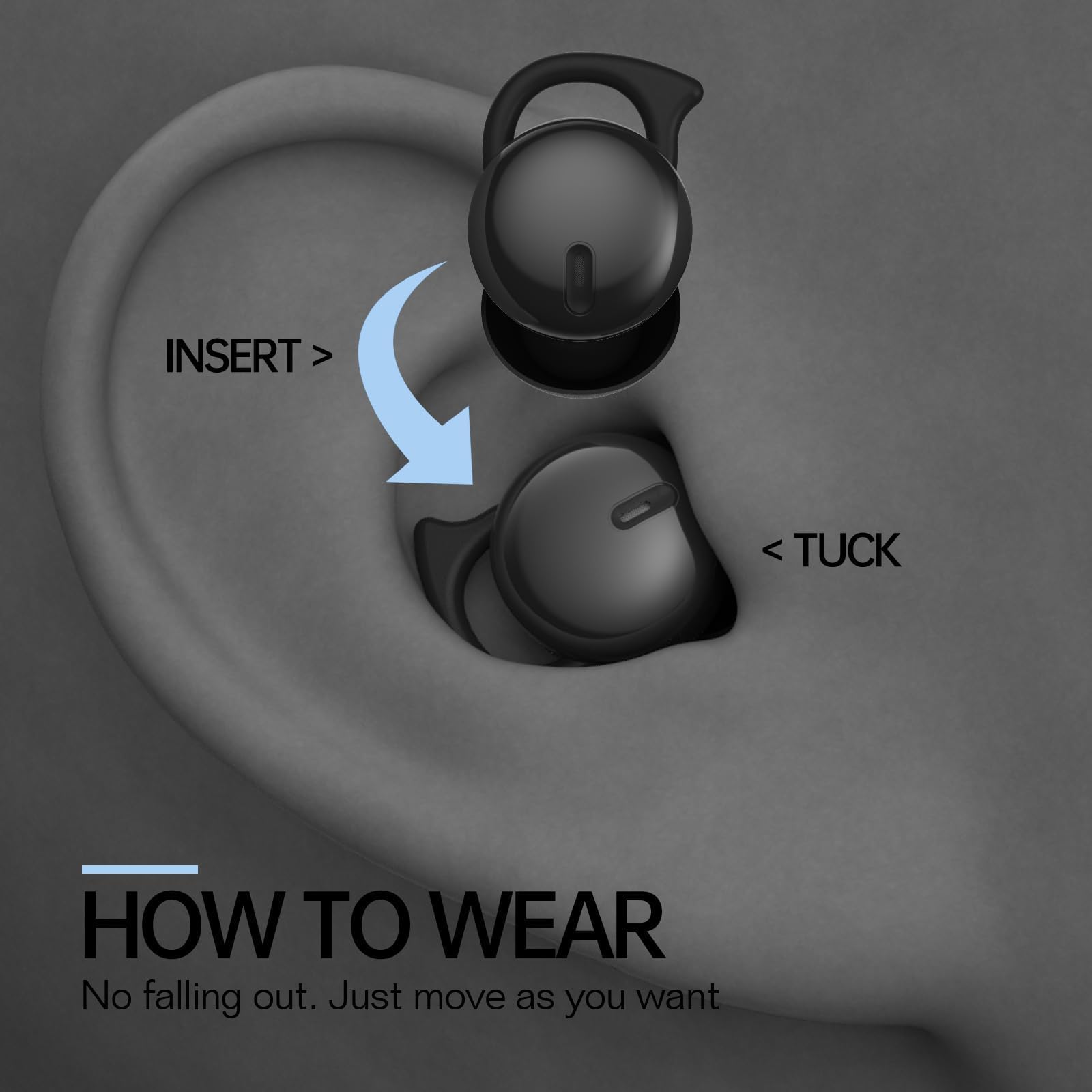 Piegricdiat long lasting battery for uninterrupted sleep listening