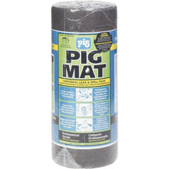 Close-up of PIG Mat Roll dimple pattern speeding wicking