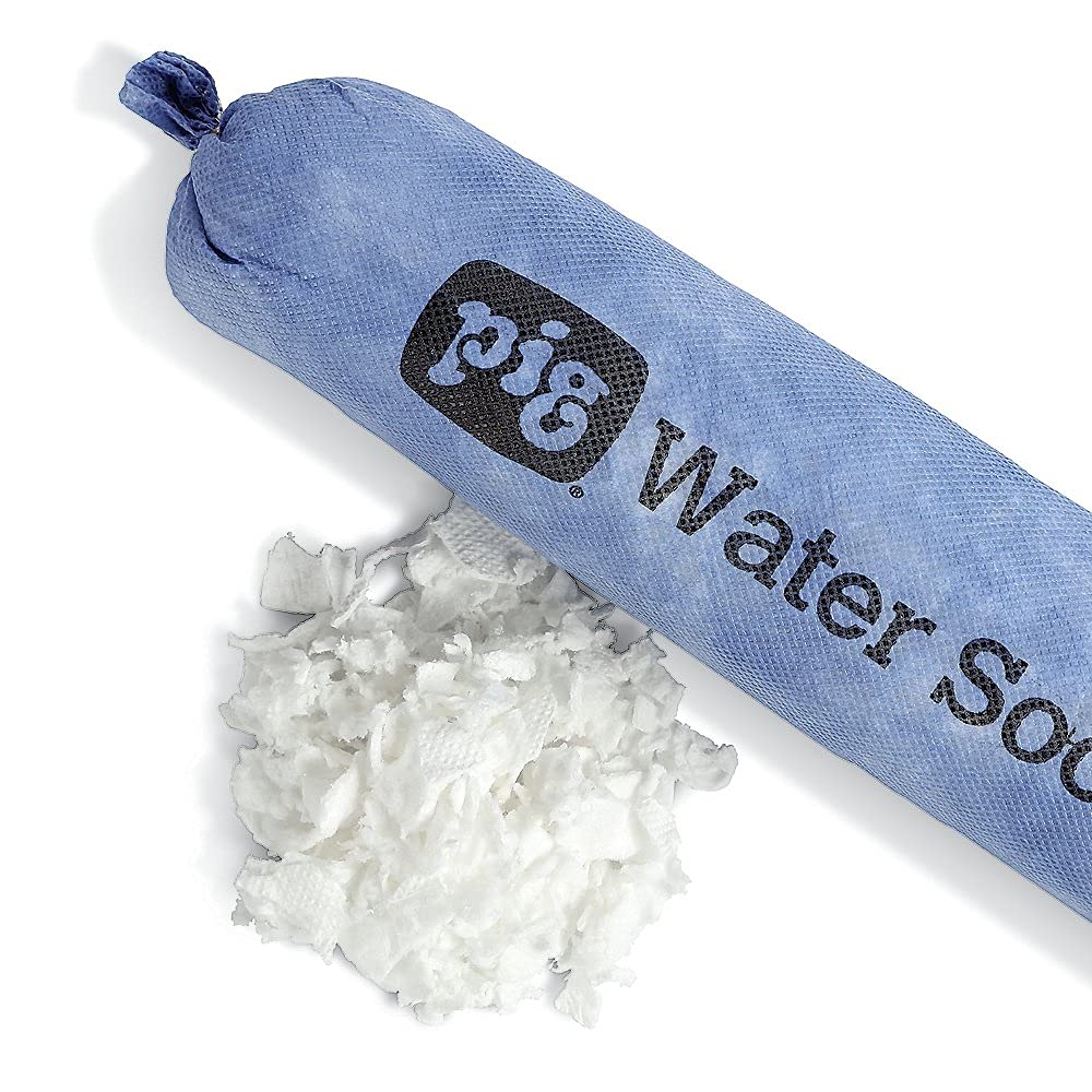 PIG sock-3in-48in-dimensions highlights size for rapid containment of floor leaks.