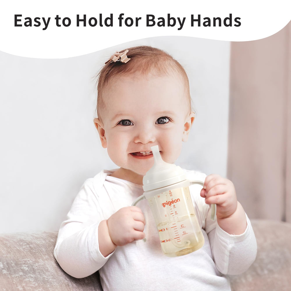 PIGEON bottle handle installation gray guides quick, secure attachment to the bottle neck.