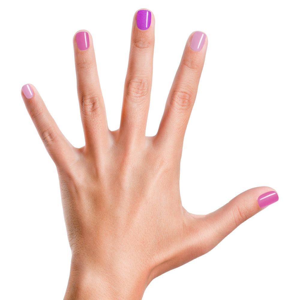 Piggy Paint water-based formula close-up highlights gentle, kid-safe polish.