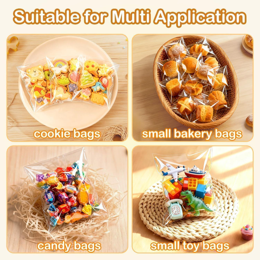 PigPotParty cookie bags 4x6 100-count bulk pack ensures you are stocked.