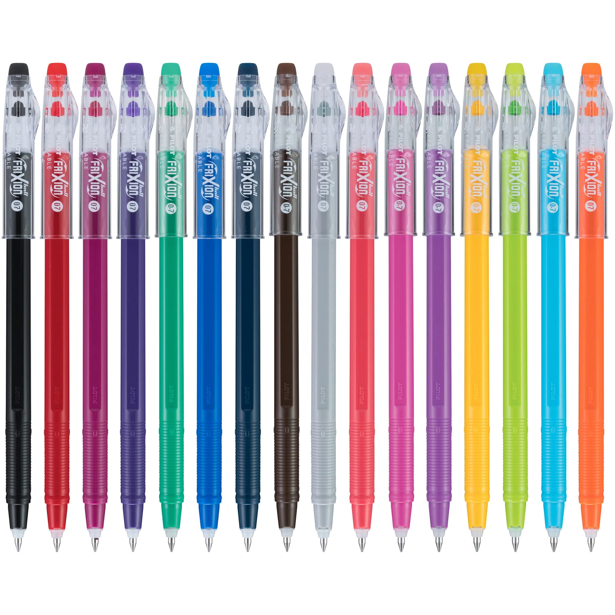 PILOT FriXion ColorSticks pens in hand ready for on-the-go edits.