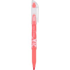 PILOT FriXion Light Pastel highlighters 14-pack eraser demo highlights erasable results.