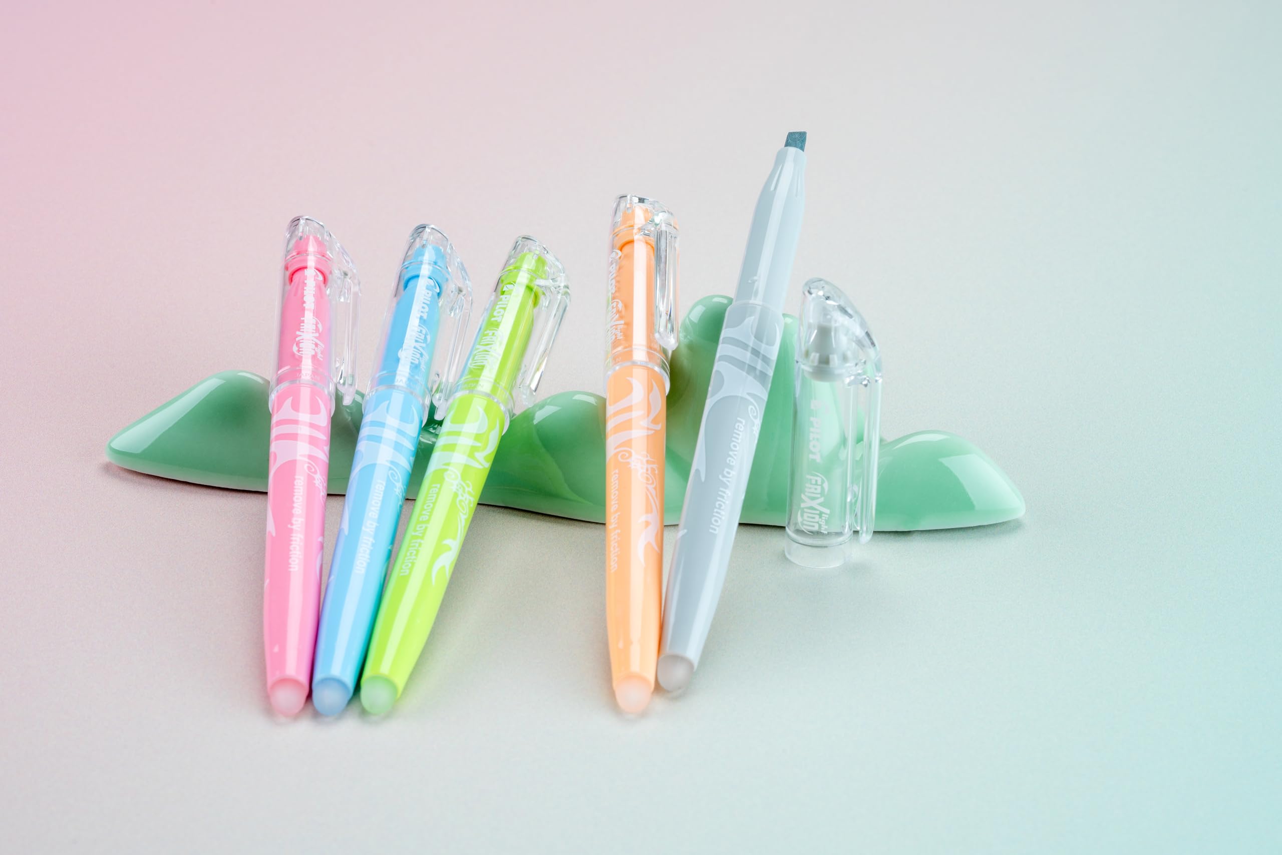 PILOT FriXion Light Pastel highlighters 14-pack office use for quick, clean notes.