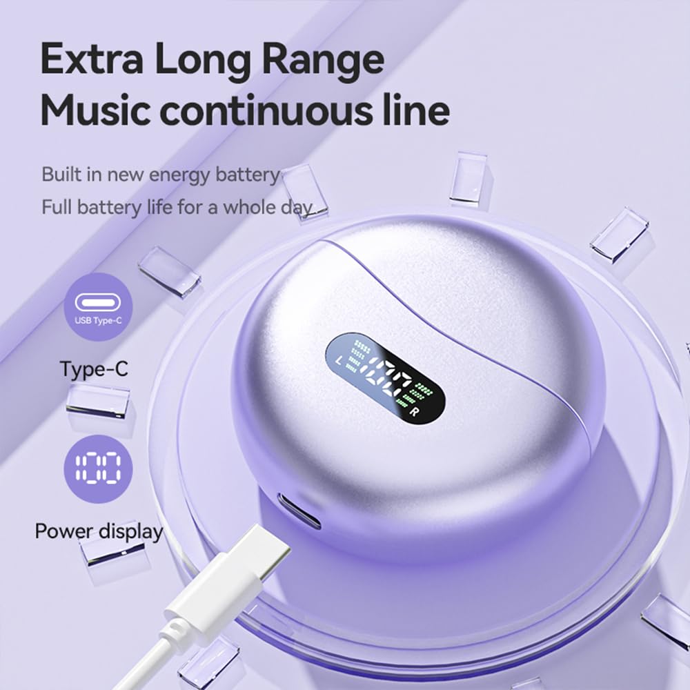Piluyaa Bluetooth-5.4 connection enables fast pairing and low latency.