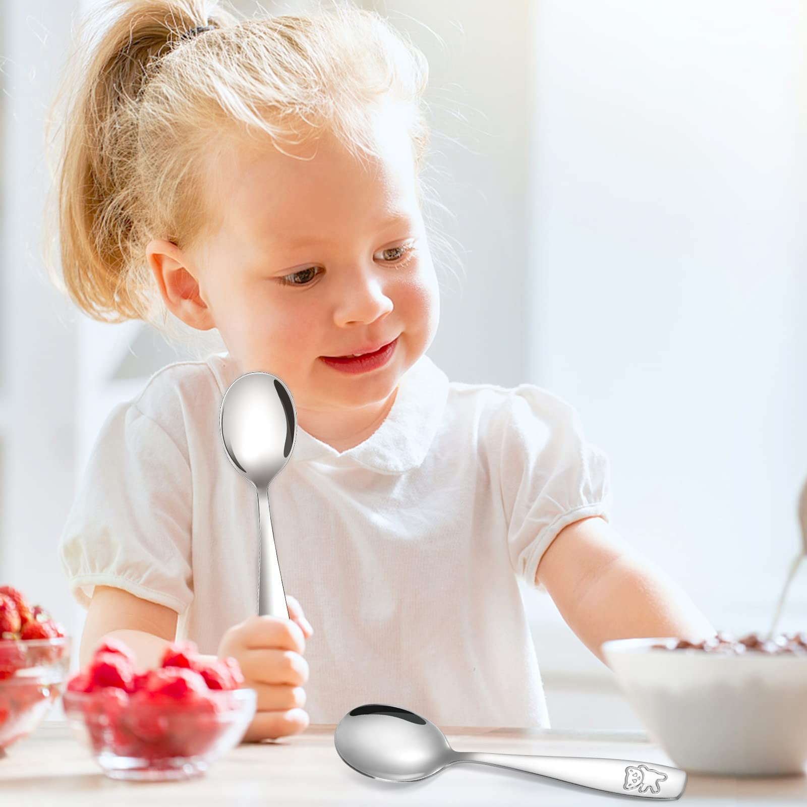 Pimoys dishwasher-safe spoons simplify post-meal cleanup.