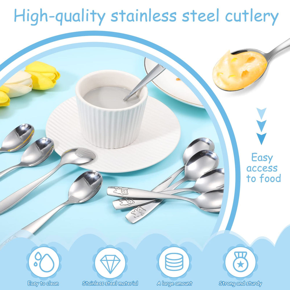 Pimoys nickel-free and BPA-free spoons for daily use.